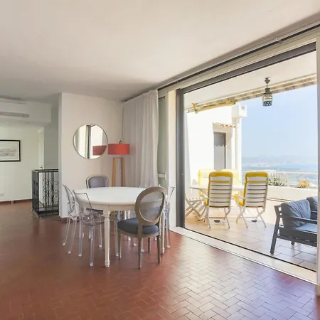 度假居 Avec Vue Mer Dans Superbe Domaine